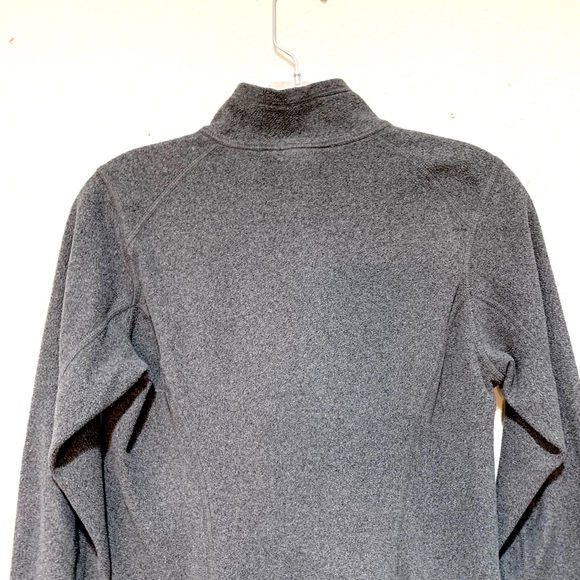 The North Face Women Fleece Pullover Half Zip Grey Small - Picture 12 of 15